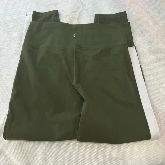 Zyia Active Forest Night Stripe Luxe Hi Rise 7/8 Legging Size 14-16 - Picture 6 of 11